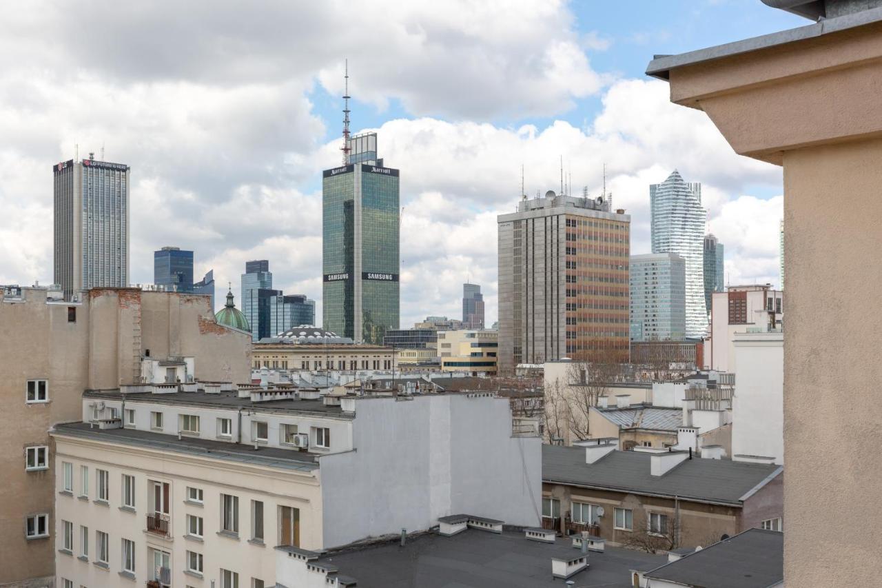 Top Floor View Apartment Marszalkowska By Noclegi Renters Варшава Екстериор снимка